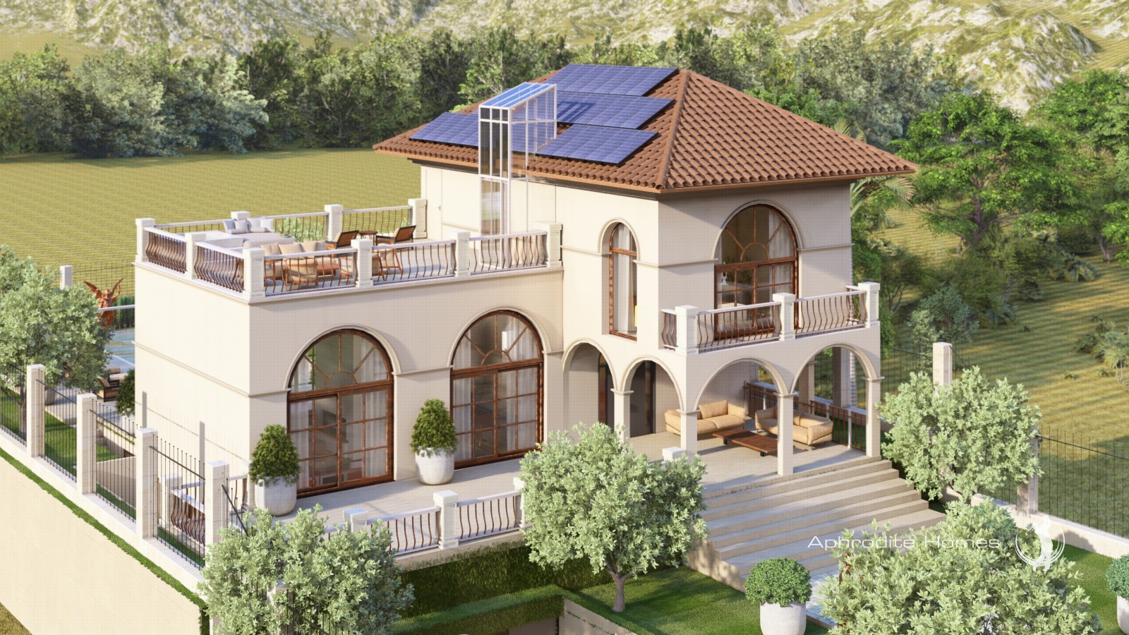 Villa For Sale  in  Aphrodite Hills