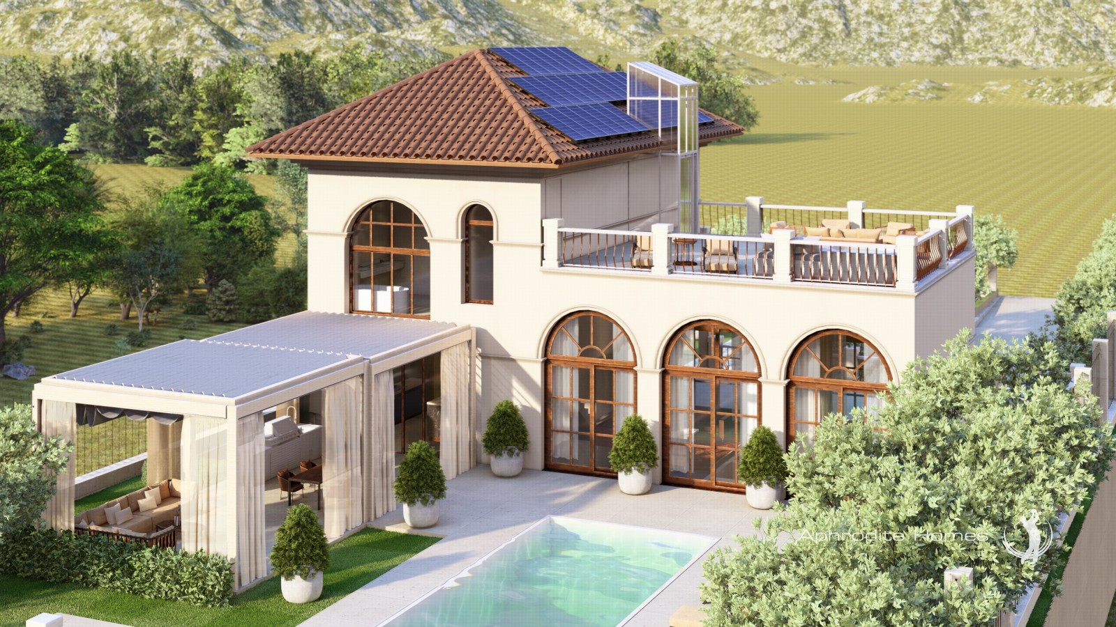 Villa For Sale  in  Aphrodite Hills